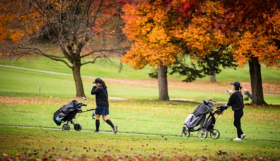 Fall Golf in North Park