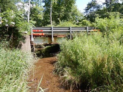 View of Little Sewickley Creek South Branch Bridge No. 1 in Sewickley Heights