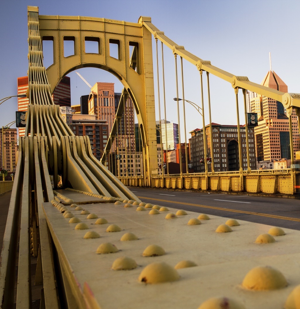 Andy Warhol (Seventh Street) Bridge in Pittsburgh